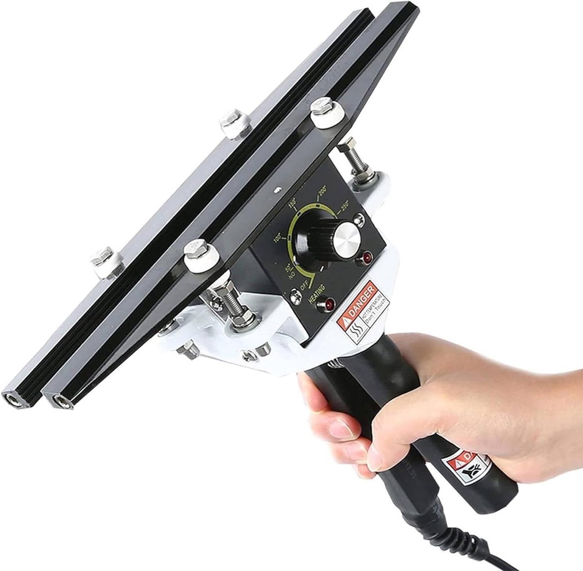 Handheld Heat Sealer - Voedsel Verpakker - Voedsel Conserveren - Instelbare Temperatuur - 20-60 cm - Grijs