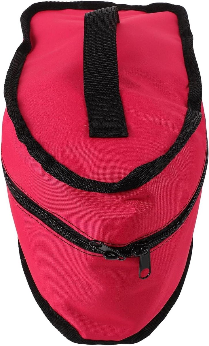Strijkijzer Opbergzak - Reishoes Strijkijzer - Reizen Organiseren - Dubbele Ritssluiting - 30 x 17 x 14 cm - Rosé
