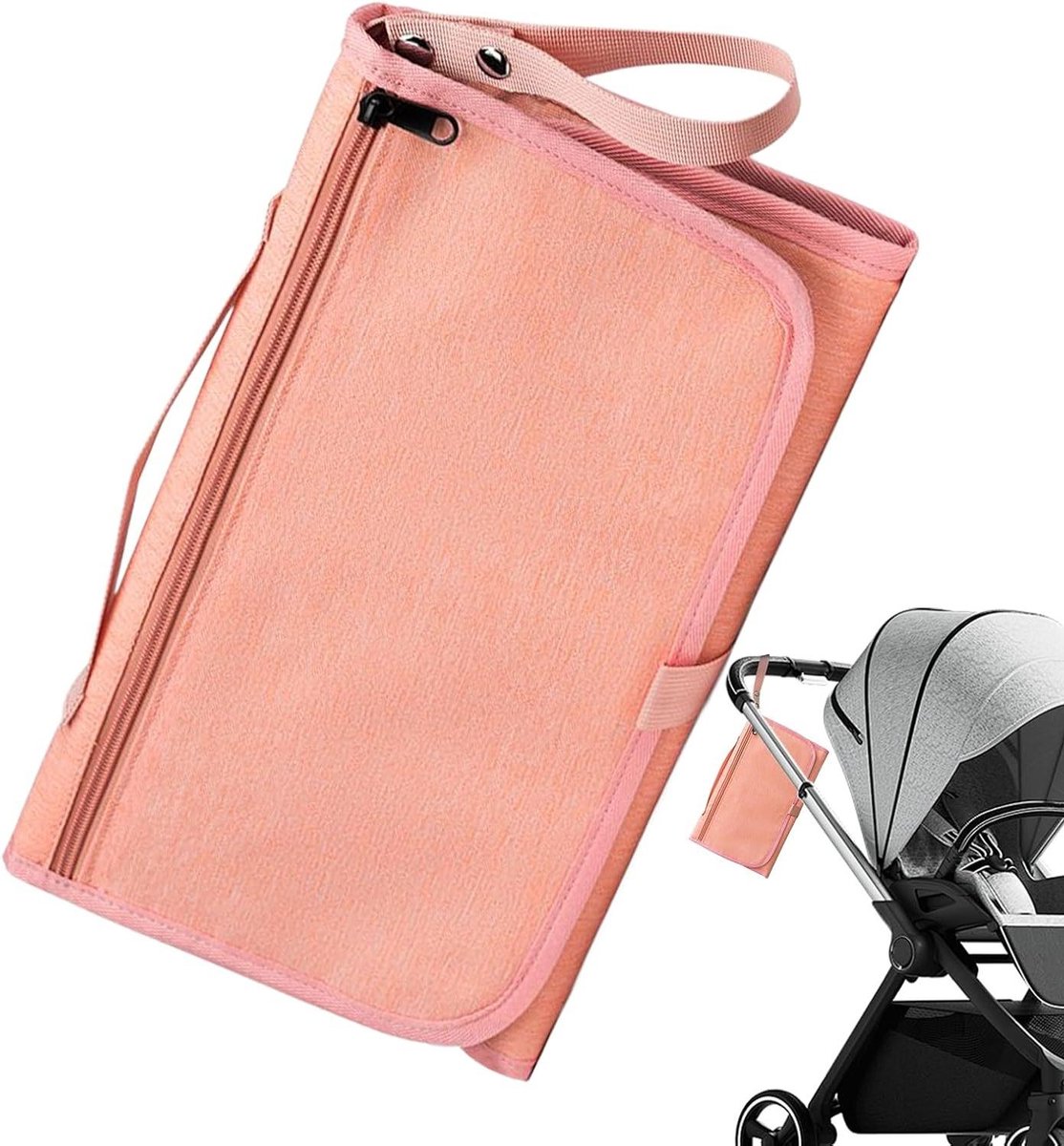 luiertas - luiertas met commode - baby verzorgen - waterdicht met commode - niet gespecificeerd - roze