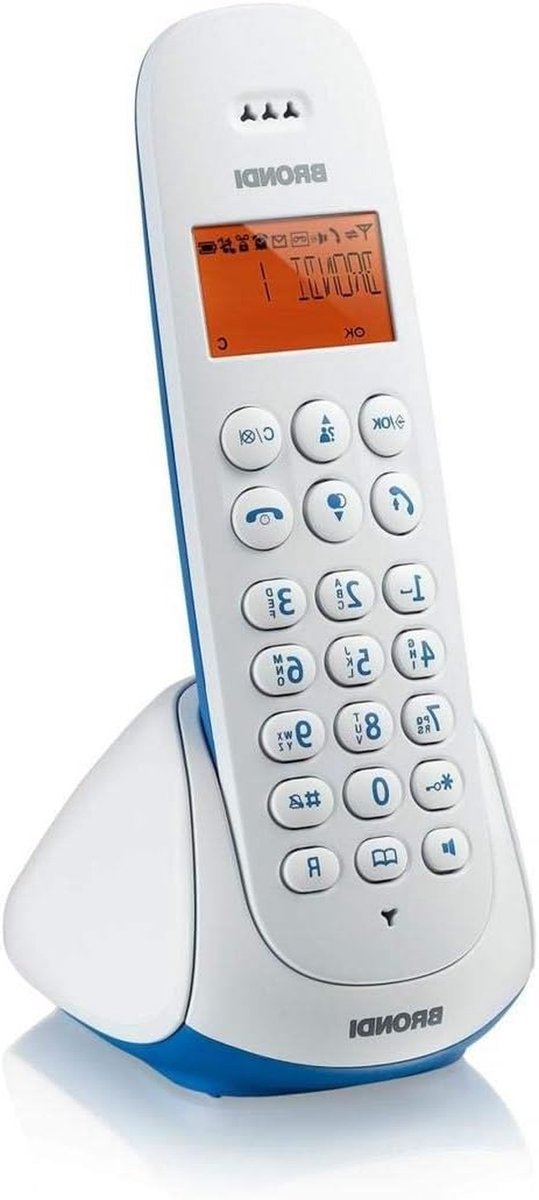 Draadloze DECT Telefoon - Huistelefoon Draadloze handset - Thuis Bellen - Groot Alfanumeriek Display