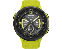 HiFuture MIX 3 Smartwatch - 1,43 inch AMOLED - Bluetooth bellen - Hartslagmeter & SpO2 - 47 mm - Geel