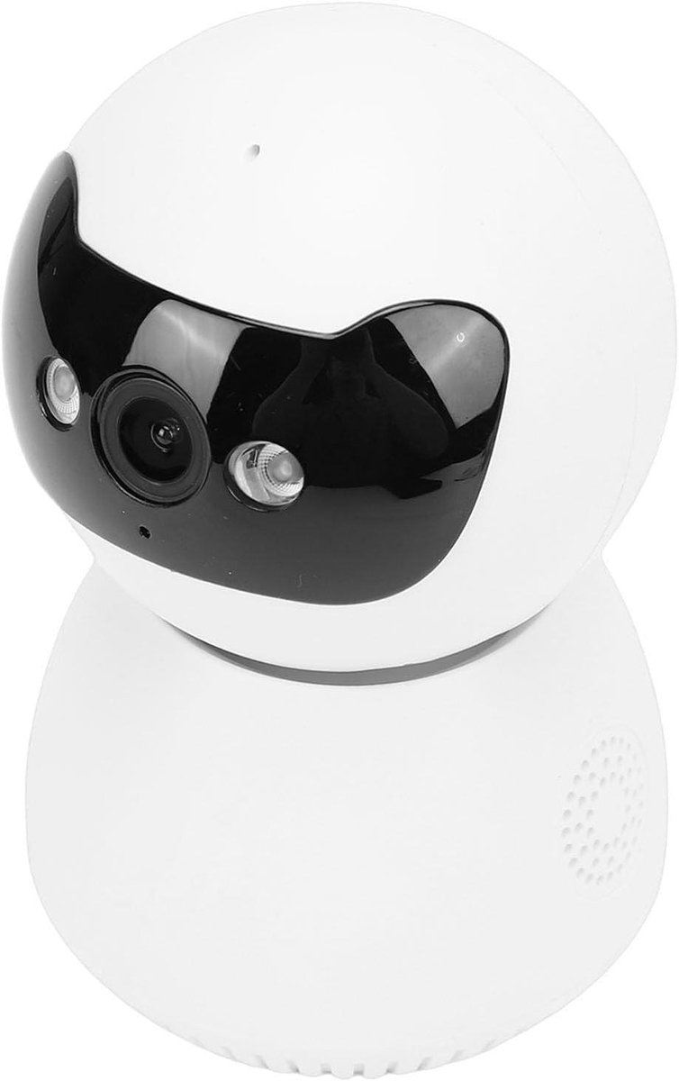 Beveiligingscamera HD - IP Camera Nanny Cam - Huisbewaking - Panoramische Rotatie - 115 x 77 cm - Wit