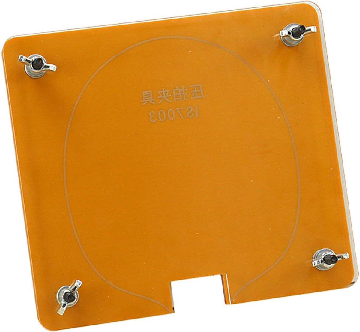 Tafeltennis Bat Pers - Racket Flattener - Bat Onderhoud - Snelle Installatie - 21 x 19 cm - Meerkleurig