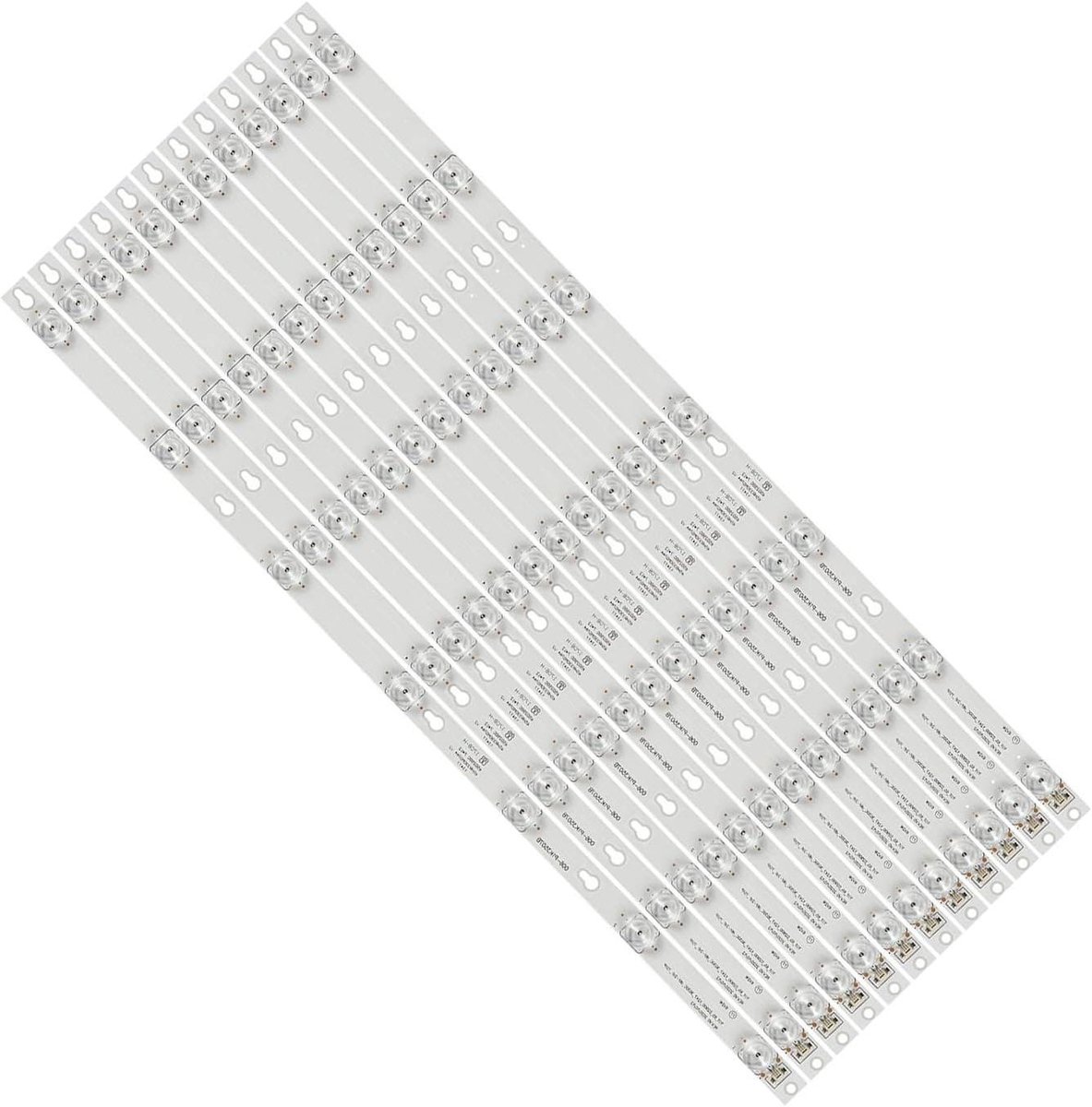 LED Achtergrondverlichting - TV Verlichting Strip - TV Verbetering - 12 Lichtbronnen - 6 Volt - Wit