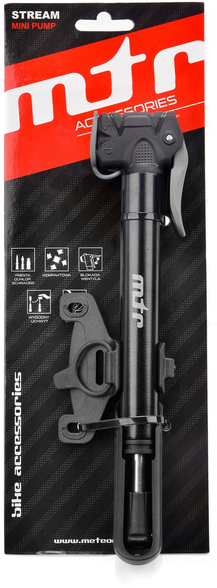 Meteor Stream - Fietspomp - Compact, Lichtgewicht, Handzaam — afbeelding 5