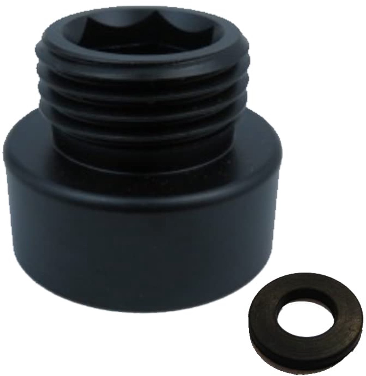 Dailygoods - Messing Kraan Adapter G3/4" naar G1/2" - Voor Wasmachine en Tuin