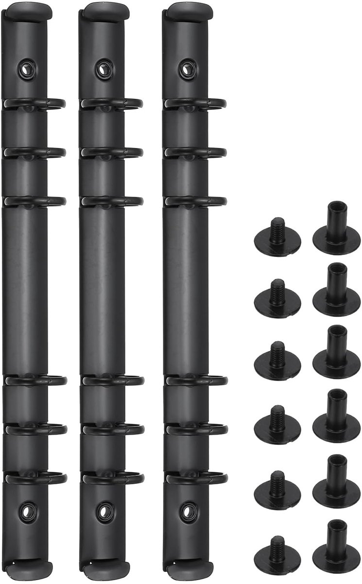 Dailygoods - A5 Ringbandmechanismen - 3-delige Vervangingsset voor Planners