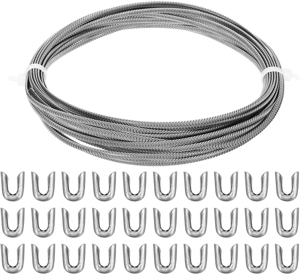 Dailygoods - Roestvrij Stalen Korset Spiraal - 33 Voet voor Corset Maken