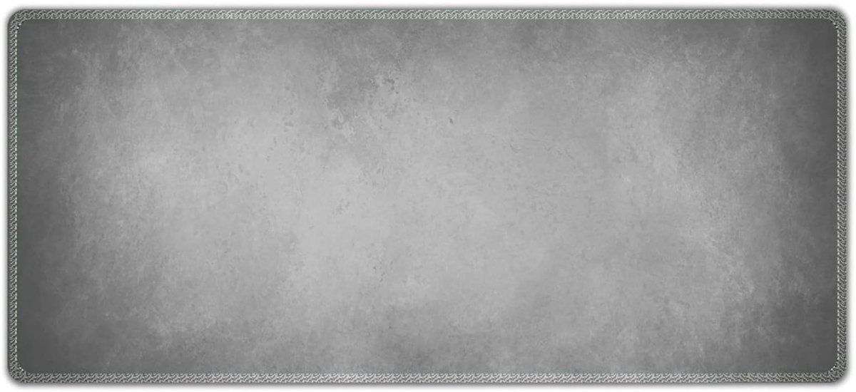 Dailygoods - Mouse Pad 90x40cm - Grijs en Geluiddempende