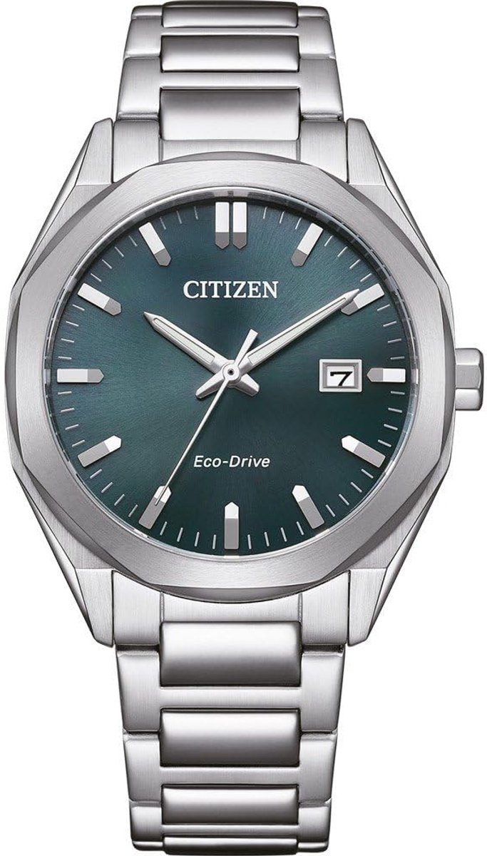 Dailygoods - BM7620-83X Heren Armbandhorloge - Zonne-energie en Stijlvol Design
