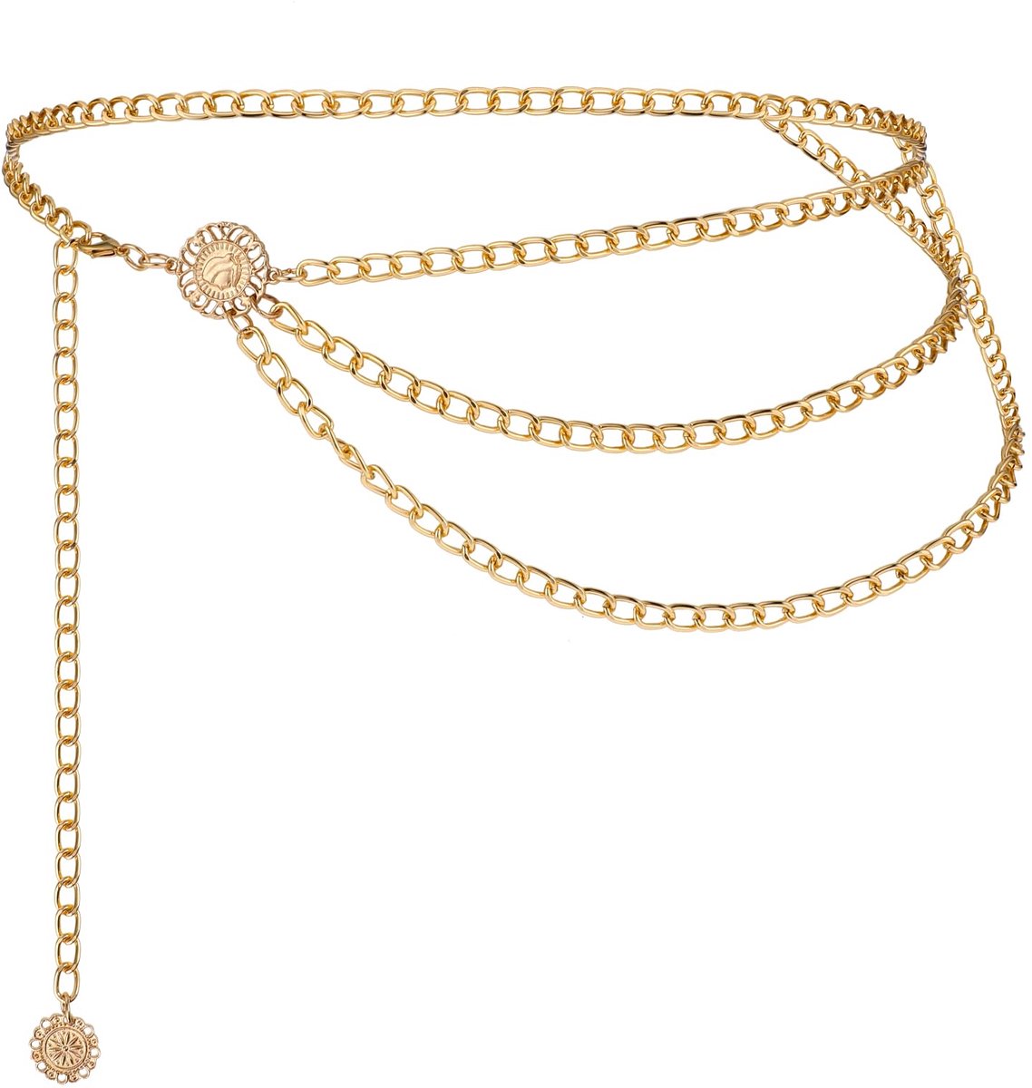 Dailygoods - Multi-laags Taille Ketting voor Vrouwen