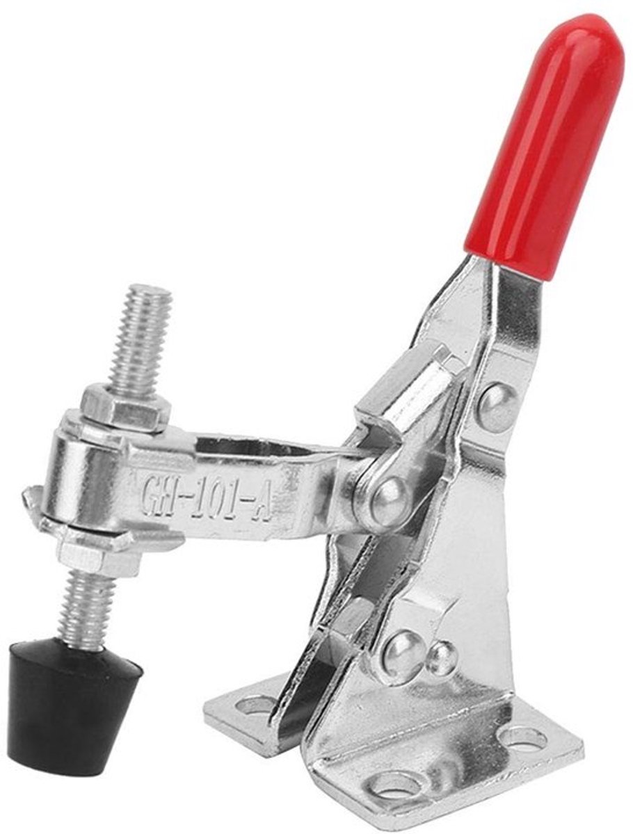 Verticale spanningsklem - 50 kg klem - Snelle ontgrendeling - Perfect voor plaatbewerking - Hoogwaardige kwaliteit - Geschikt voor metaalbewerking