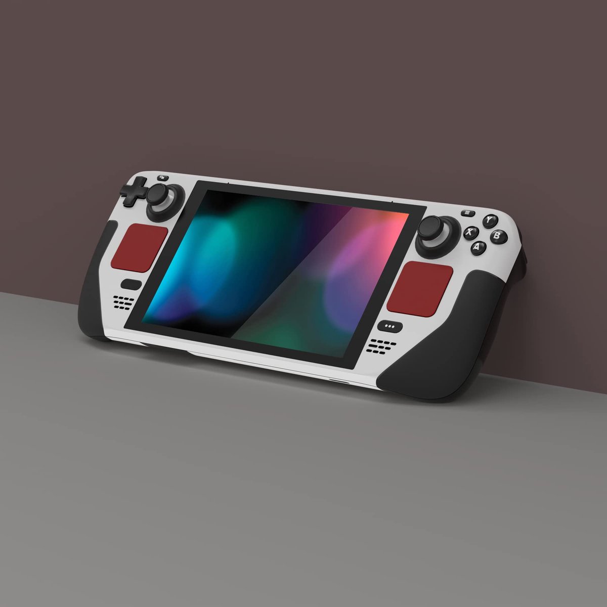 SnelShoppen - PlayVital Sticker Set voor Steam Deck - Volledige Faceplate Decals - NES Stijl - Gaming Skin - Bescherming en Personalisatie - Perfect v
