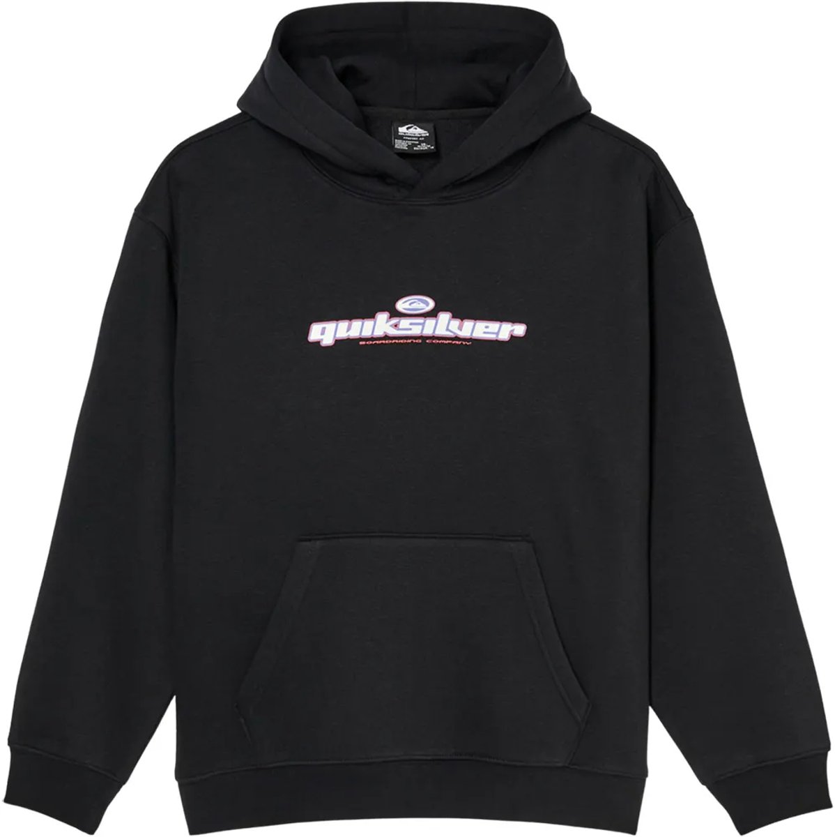 Quiksilver Graphic Hoodie 16 Years Jongen Zwart
