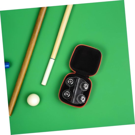 Keu Rechtheidschecker - Keu Tester - Biljart Trainen - Nauwkeurige Inspectie - 6 cm - Transparant — afbeelding 3