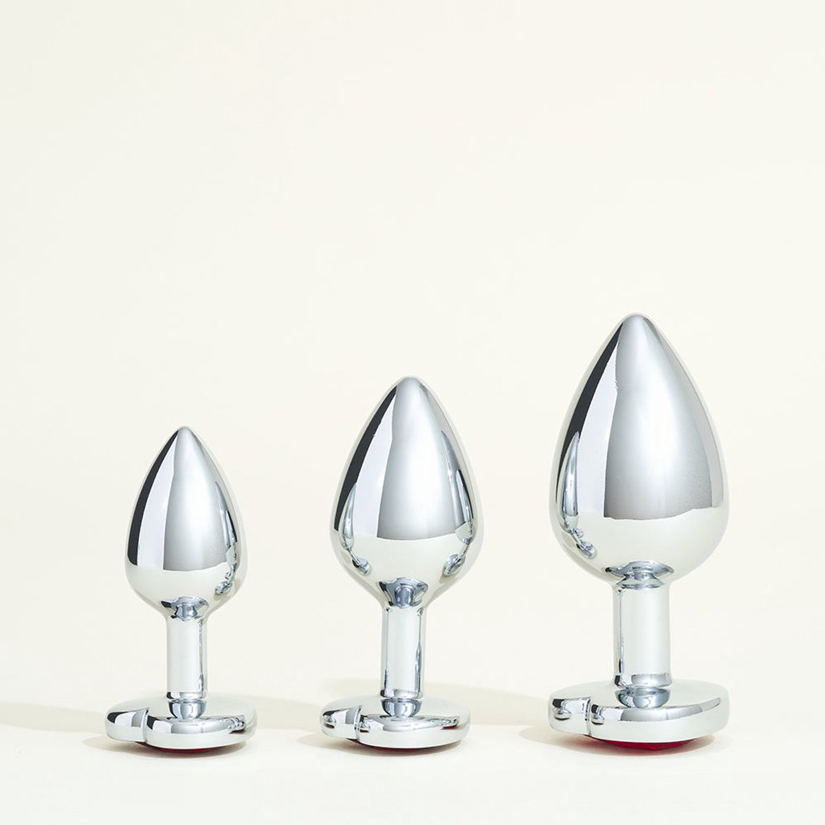 Kit van 3 metalen plugs Trio Symphony