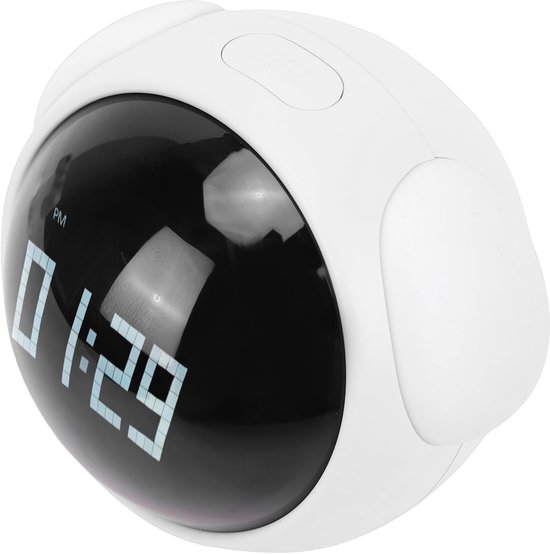 Kinderwekker Nachtlampje - Kindwekker Kinderkamer - Kinderen Wakker Maken - Stemgestuurde Bediening - 11 cm - Wit — afbeelding 5