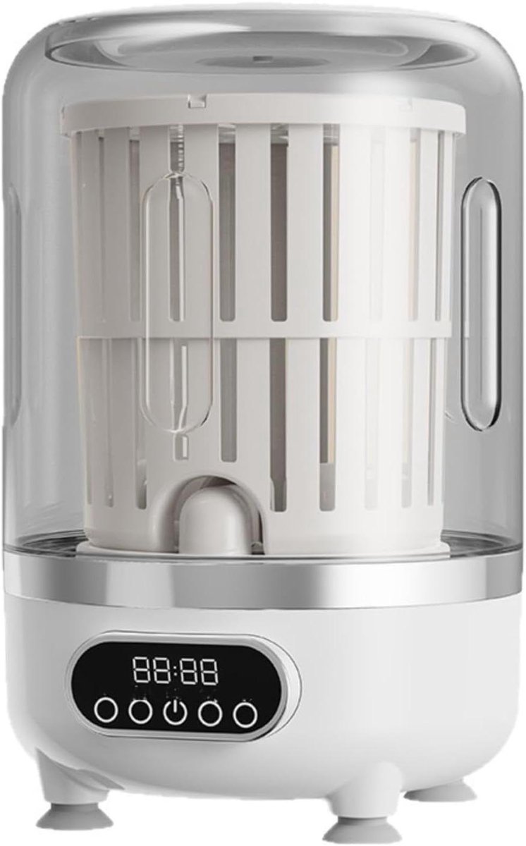 Compacte Wasmachine Mini Wasmachine Reizen en Camping Opvouwbaar Ontwerp 25.5 cm Groen