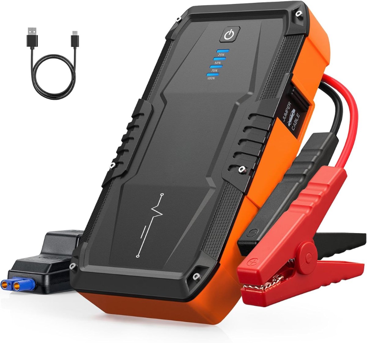 mavoa® Jumpstarter - Acculader - Starthulp - Zwart