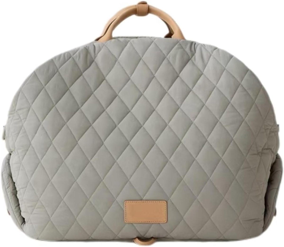 Huisdier Autostoel - Reisbed Hond - Veilig Reizen - Waterproof Oxford Stof - 45 x 43 x 34 cm - Grijs
