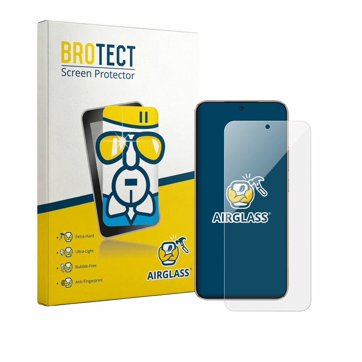 Screenprotector voor Honor X 70 Pro Max Beschermglas transparant