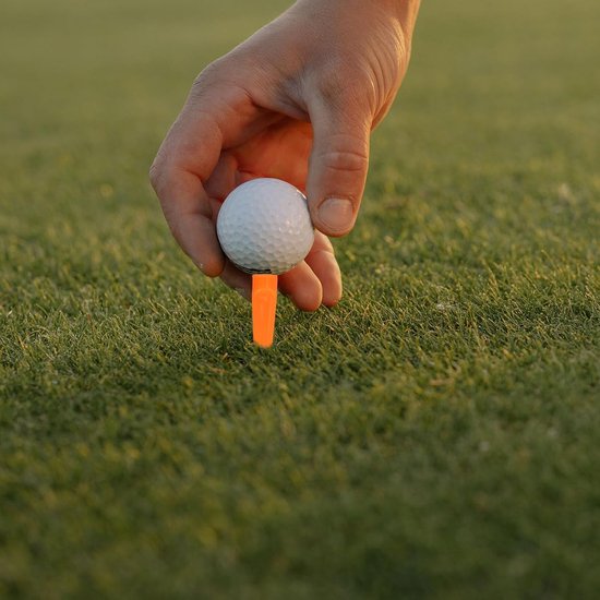 Golf Tees - Golf Accessoires - Golf Training - Duurzaam Plastic - 7 cm - Diverse Kleuren van GOLF — afbeelding 4