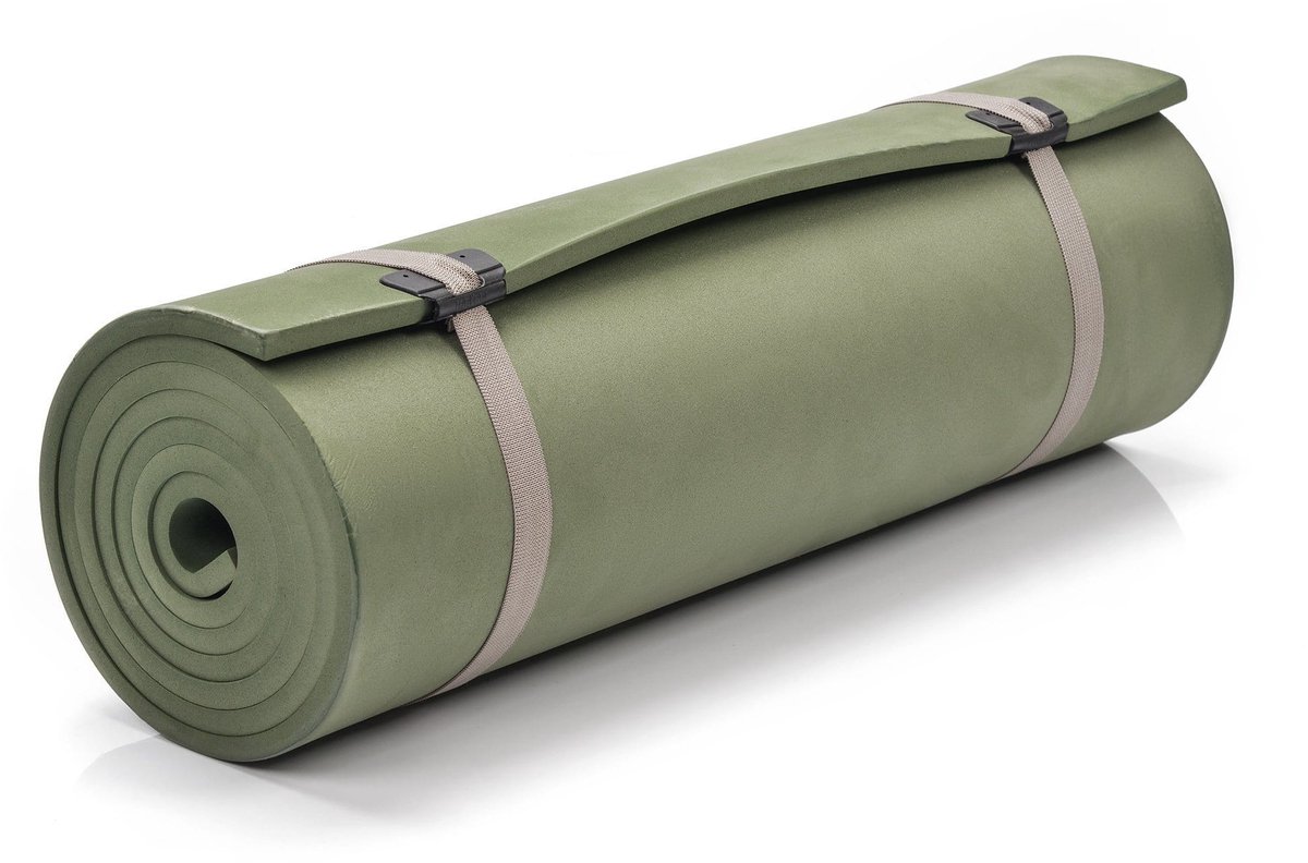 Meteor Karimat Eva 200x50x1 cm - Kampeermat - Khaki, Lichtgewicht, Comfortabel
