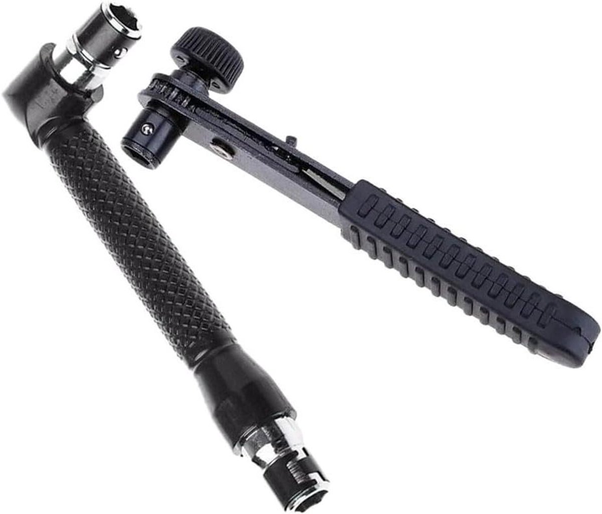 Haakse Schroevendraaier - L-type bit Moersleutel - Klusjes in krappe ruimtes - 90 graden hoekontwerp - 112 x 33 mm