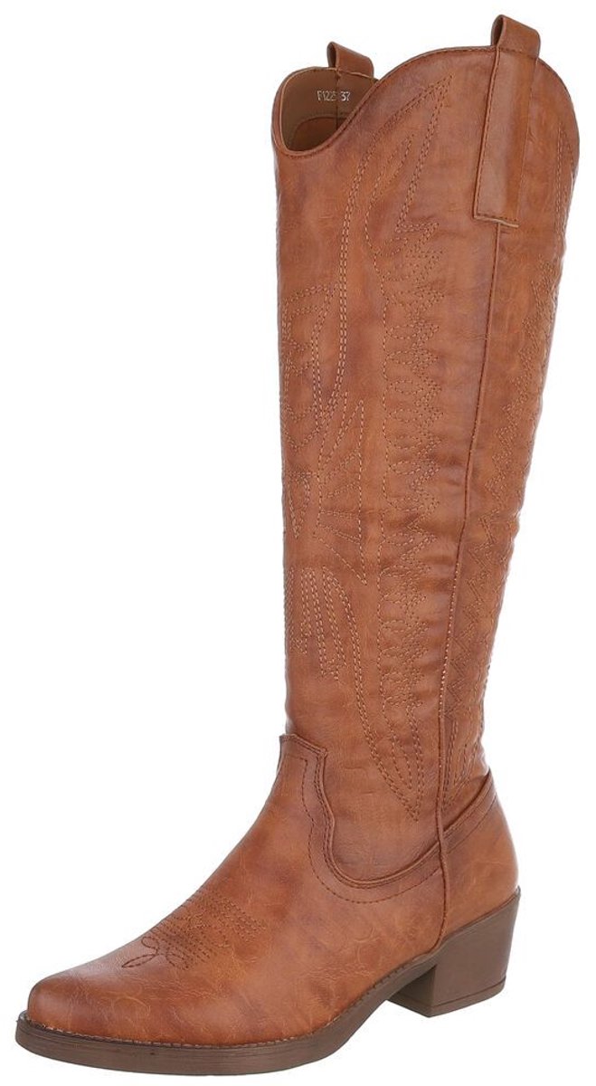 Hoge laars - westernlook - dames Mt:38
