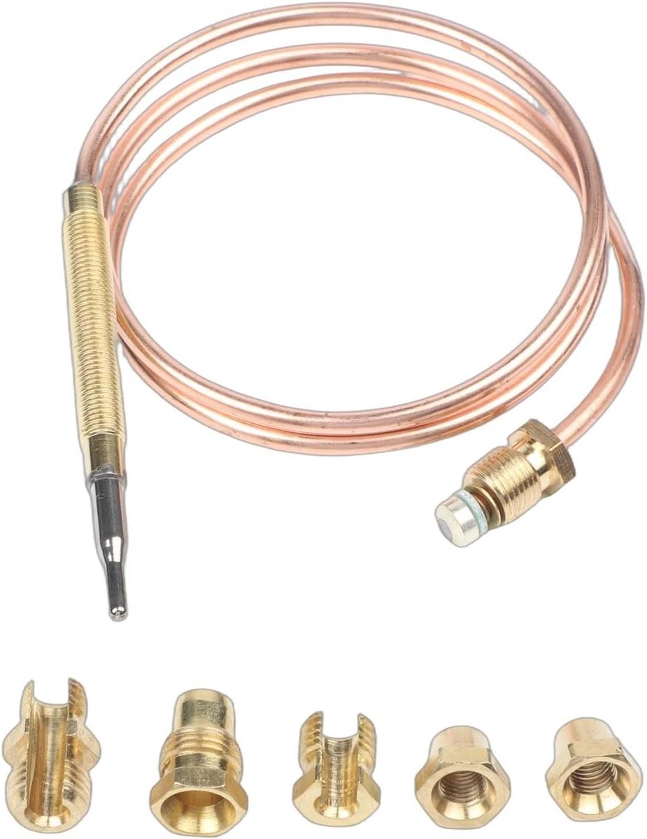 Thermokoppel Gas Sensor - Oven sonde - Gastoestellen Reparatie - Hoge Gevoeligheid - 90 cm - Metaal