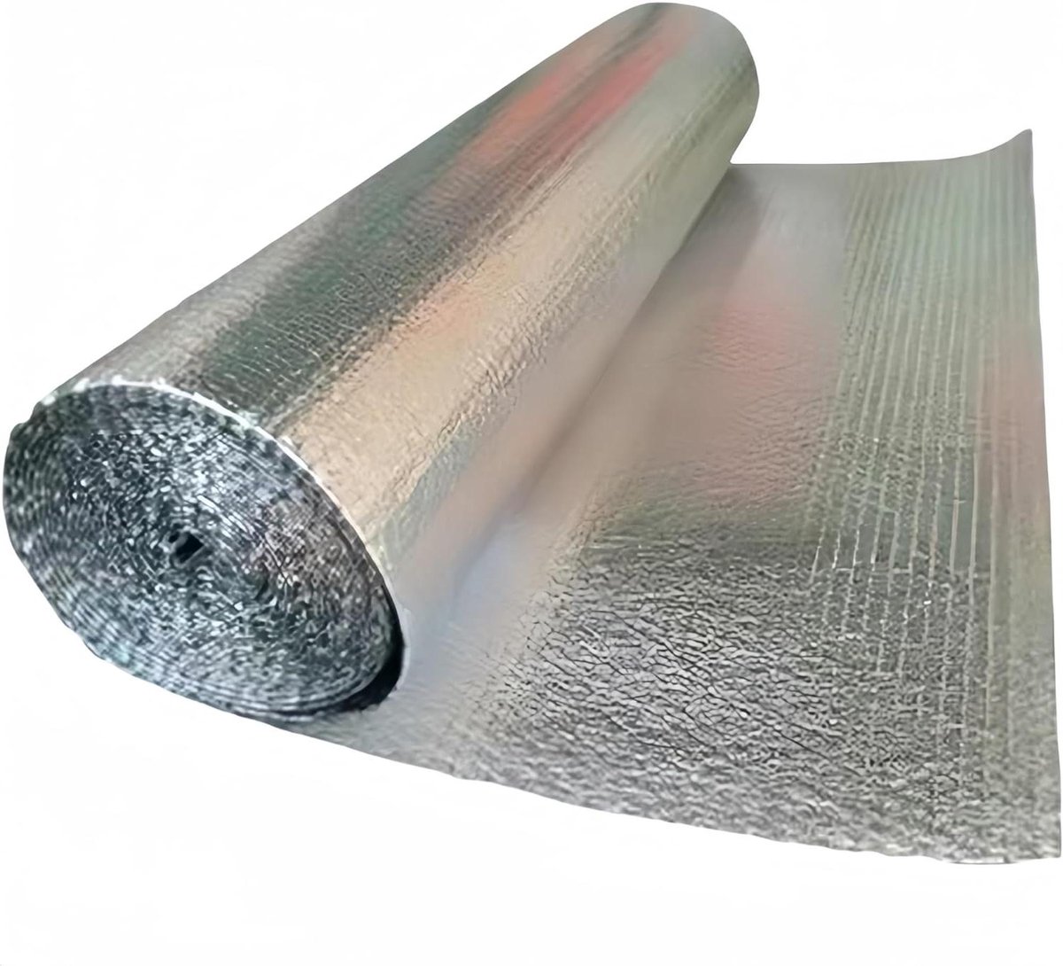 Radiator Isolatiepaneel - Isolatierol Radiatorfolie - Warmte Verlies Voorkomen - Reflecteert Warmte Terug - 10 x 1m - Zilver