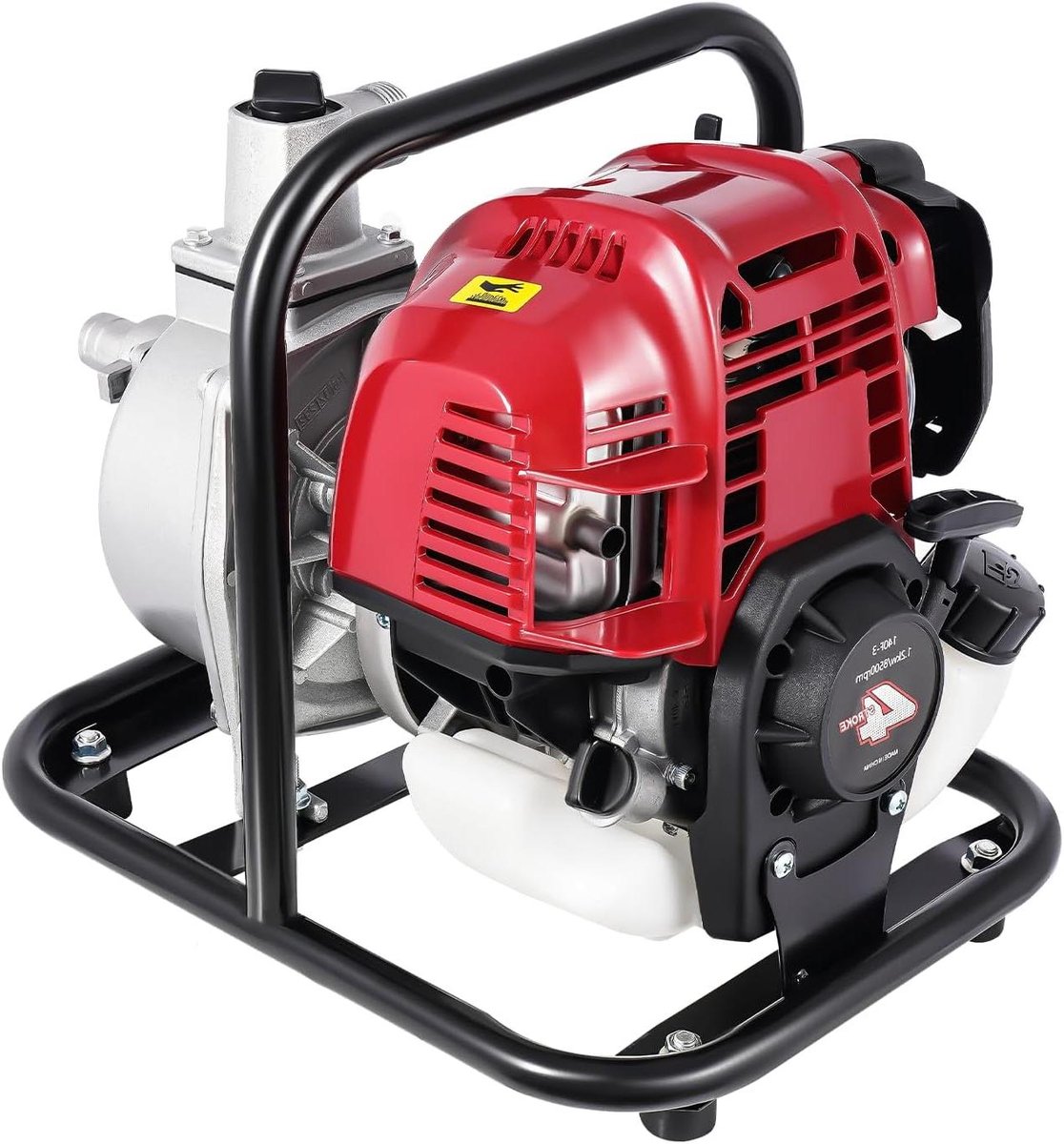 Benzine Waterpomp - Tuinpomp Motorpomp - Tuin Irrigatie - 4-Takt Motor - 38CC - Zwart