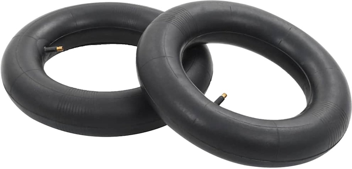 vidaXL Kruiwagenbinnenbanden 2 st 3.50-8/16x4/4.00-8/400x100 rubber