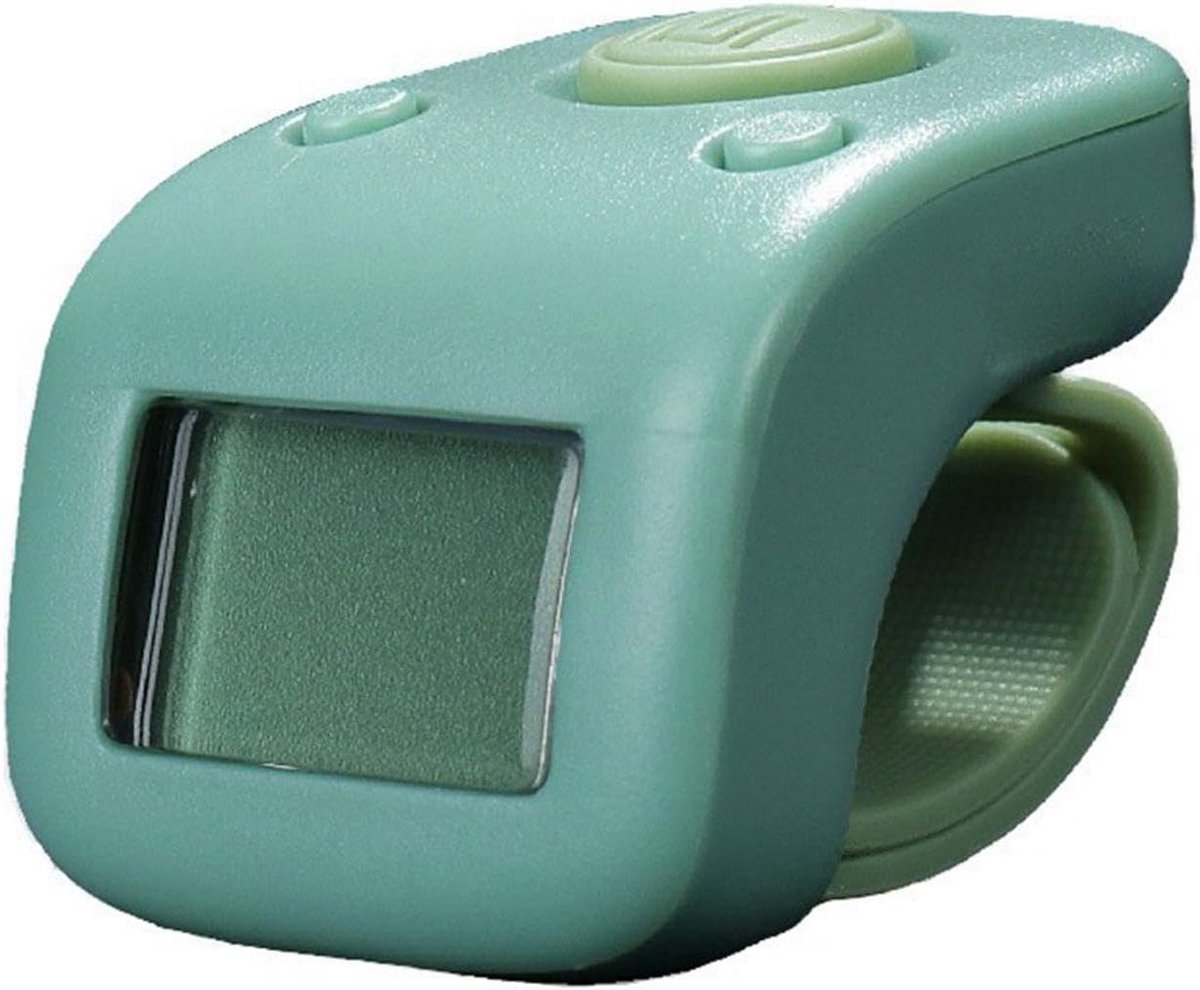 Handteller Clicker - Digitale Teller - Tellen van Activiteiten - 6-Kanaals Tellen - 8 cm Breed - Groen