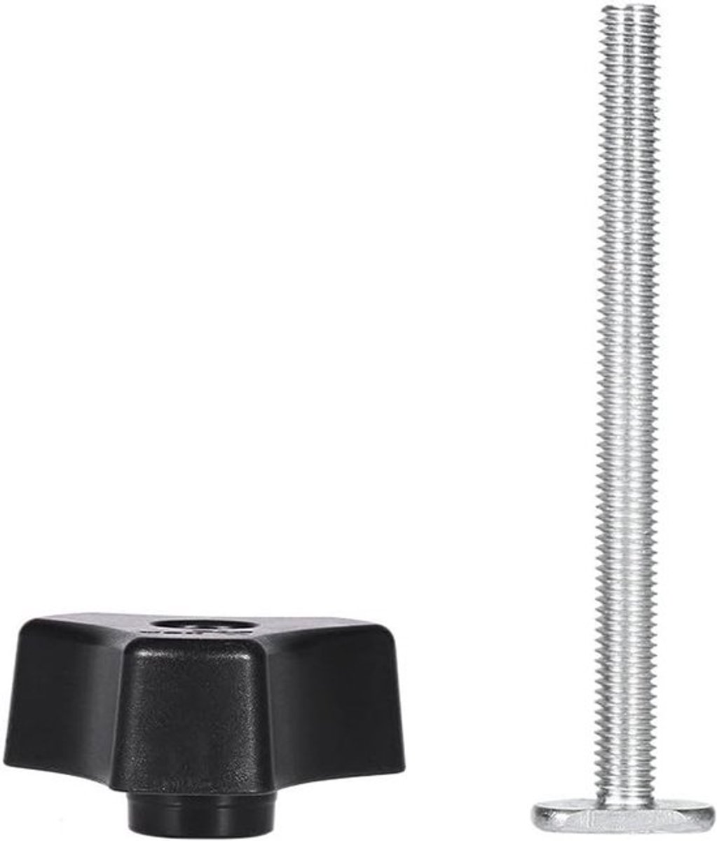 T-Slot Klemset voor 8mm Bevestiging - Ondersteuningsklem voor T-Slot T-Track, Ideaal voor Houtbewerking en DIY Projecten
