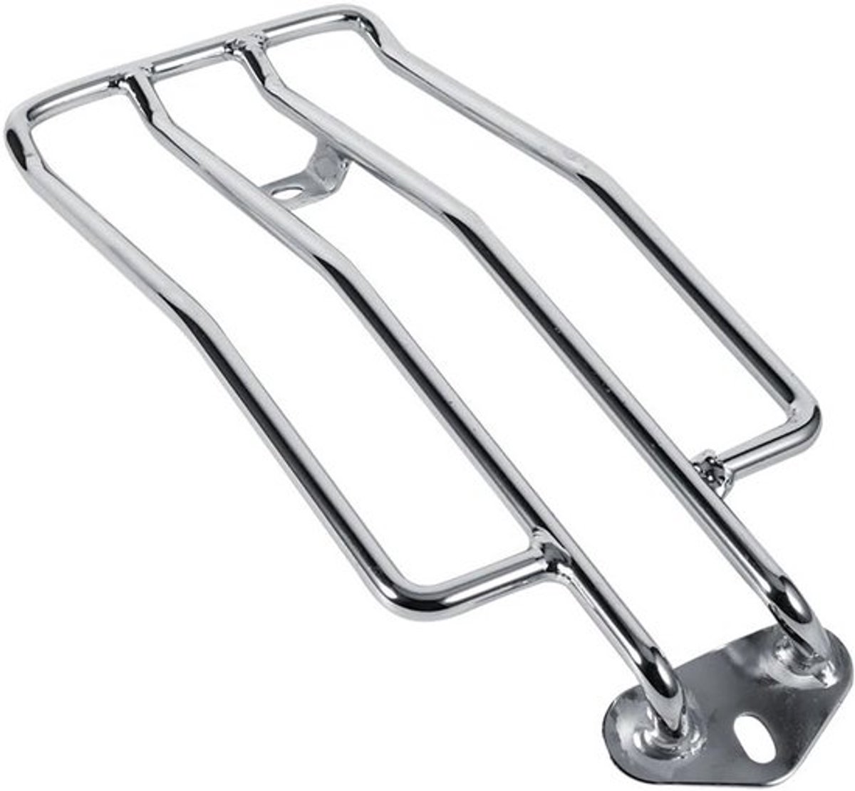 Universele Achterste Bagagedrager Uitbreiding, Curved Rack voor Motorfiets Achterzitplaats, Ideaal voor Solo Zitting en Bagageopslag 28cm