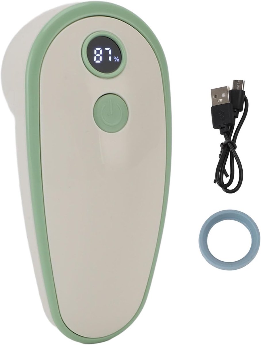 SnelShoppen - Handheld Vacuum Sealing Machine - USB Oplaadbare, Lichtgewicht Voedselverpakking, Compact voor Thuis en Reizen - Met Silicone Nozzles