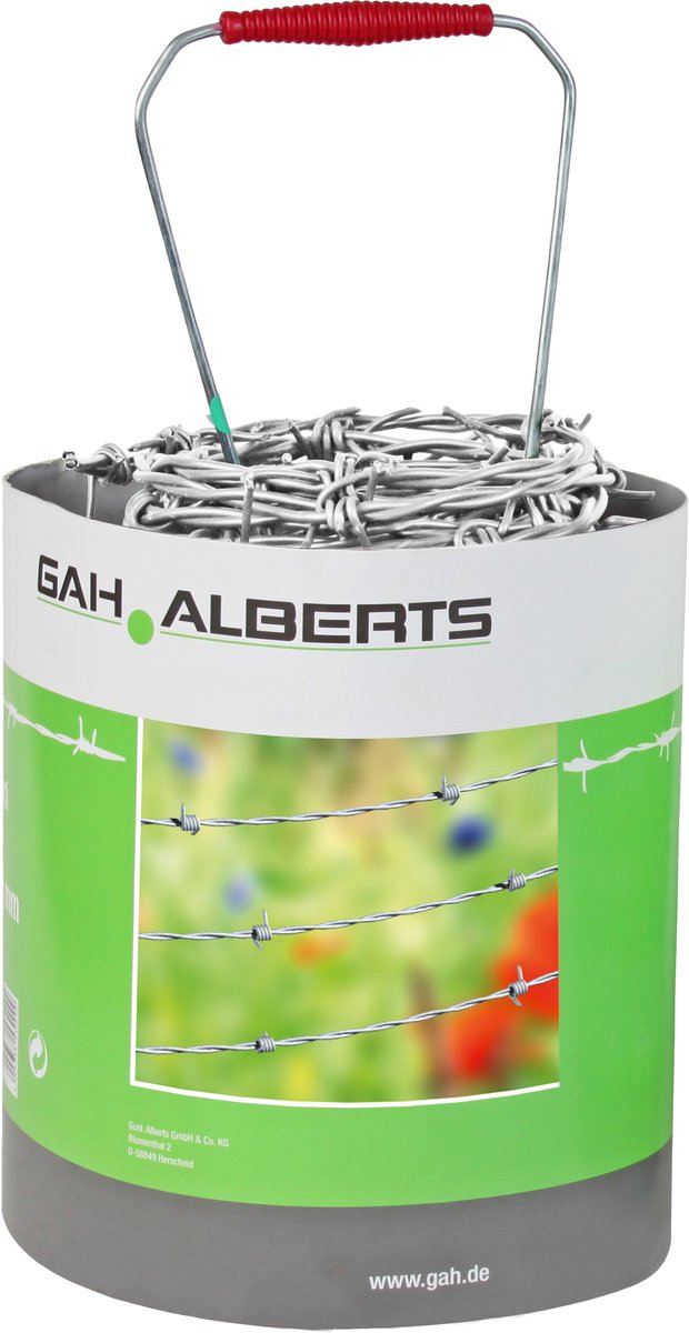 ALBERTS prikkeldraad verzinkt – Ø 1,6 mm – 50 m