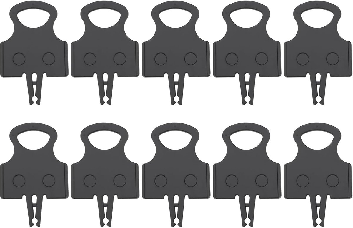 SnelShoppen - 10 Stuks Fiets Hydraulische Schijfremblok Spacer - Compatibel met Hydraulische Remsystemen - Voor MTB en Racefiets - Kunststof Beschermi