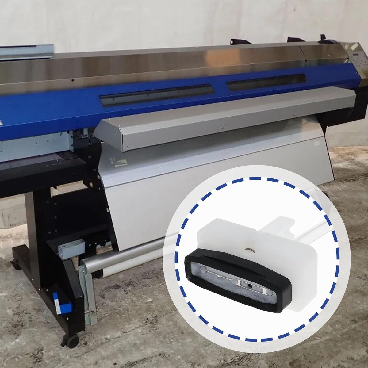 SnelShoppen - Cover Unit Geschikt voor DX4 Cap Top, Compatibel met Roland FJ-540, SJ-540, VP-300, SP-300i, SP-540, SC-540, Makkelijk in Gebruik