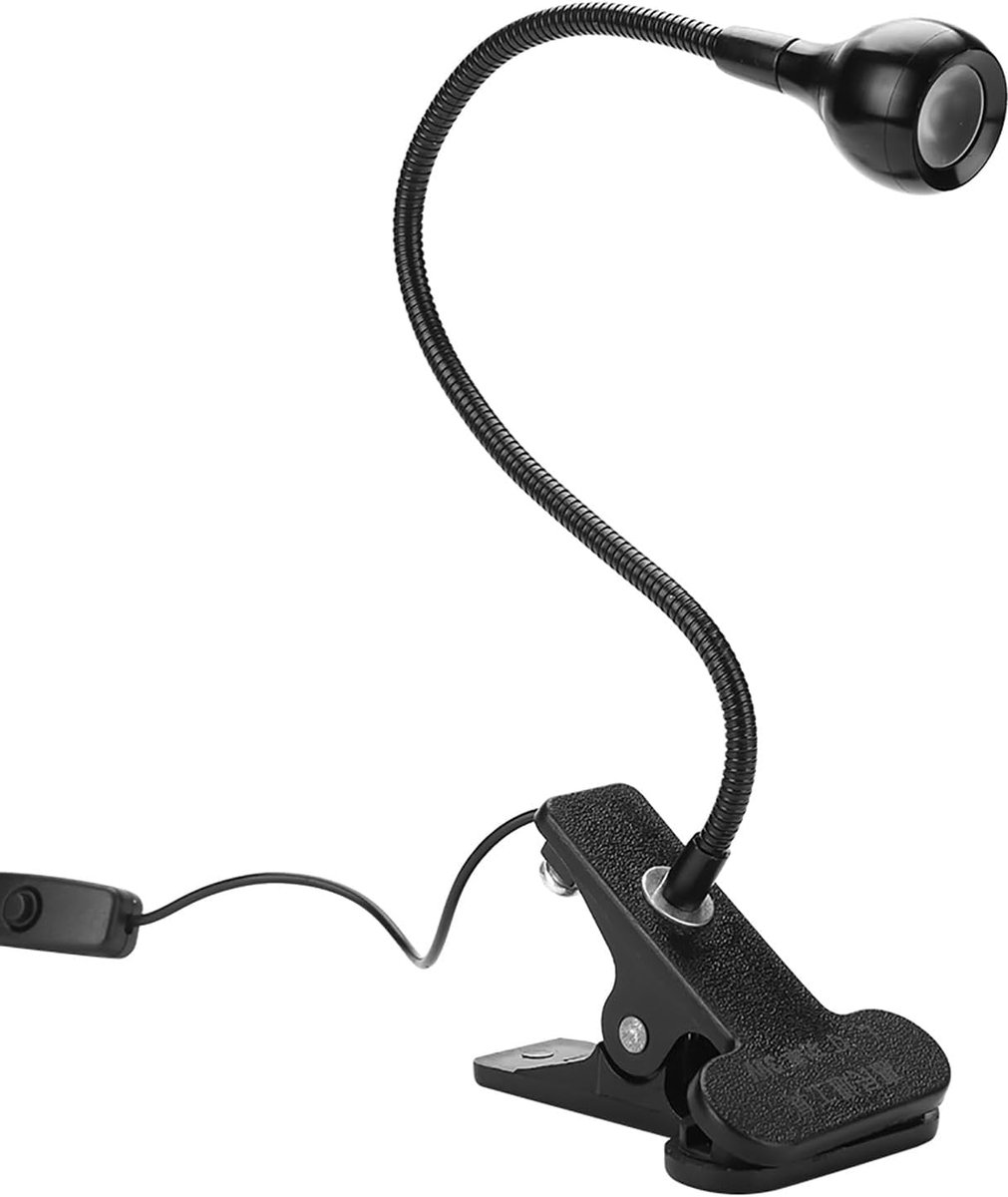 SnelShoppen - UV LED Lijmlamp, Ultraviolet Licht 395nm, USB met Klem/houder en Schakelaar, Ideaal voor PCB Reparatie, Meerdere Toepassingen