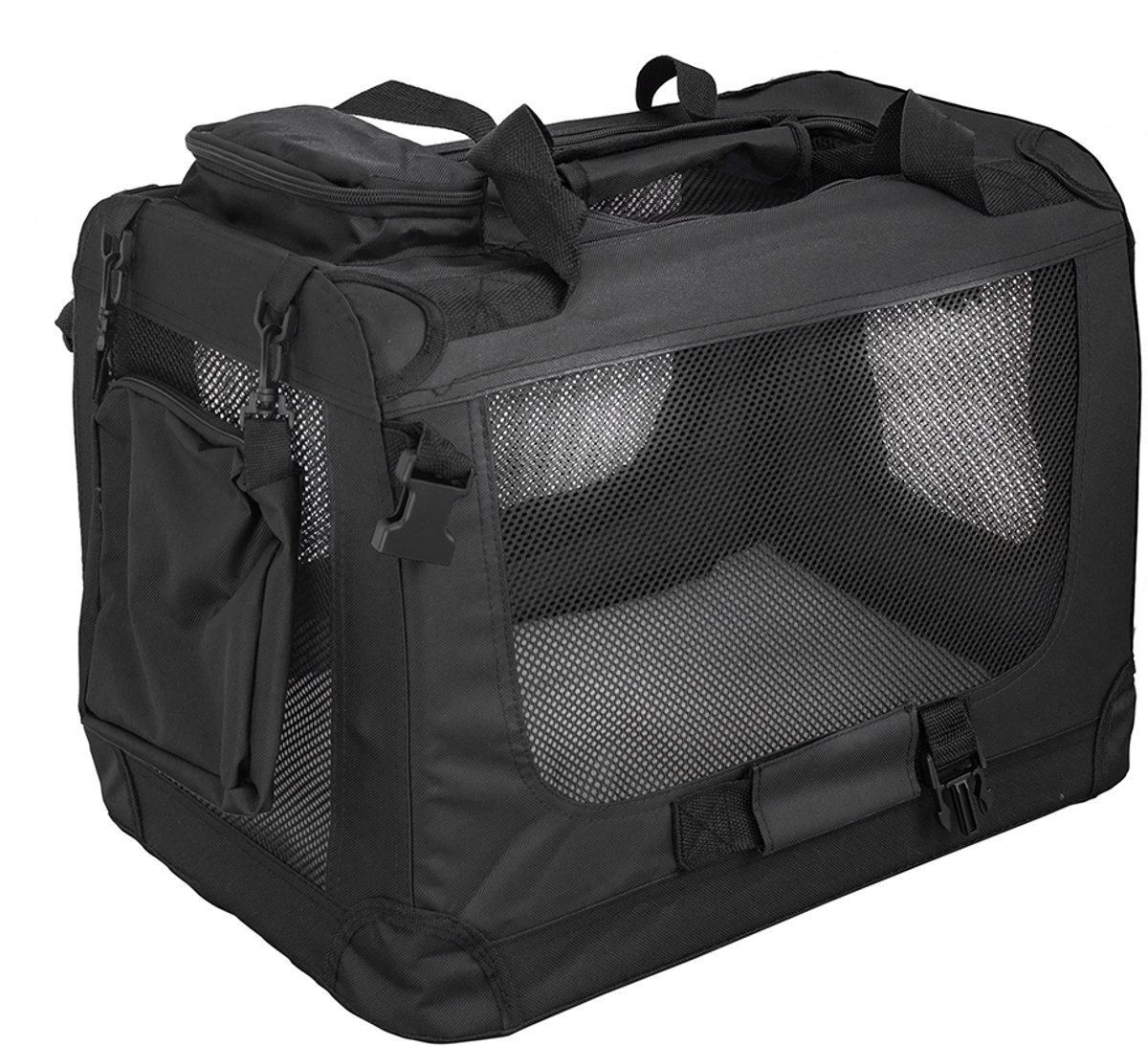 Opvouwbare reismand voor katten en honden - Grote en kleine boxen, bedden, dekens en autotransport - 7 maten, 5 kleuren - Petigi