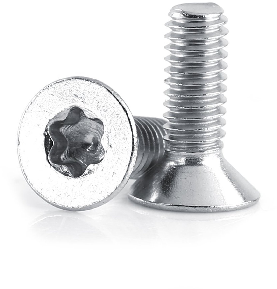 SnelShoppen - M4 Sterkop Houtschroeven 304 RVS Torx 50 Stuks Pack 8mm - Sterke en Duurzame Bevestigingsschroeven voor Hout en Kleine Ruimtes