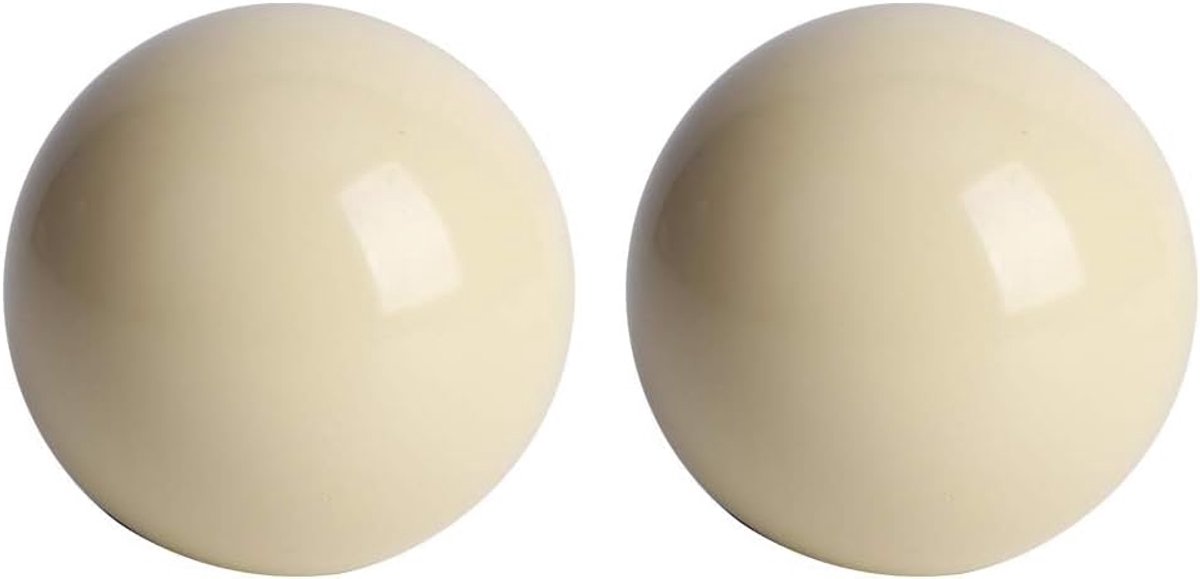 Billiard Balls 5.5mm - Professionele Pool en Snooker Ballen Set - Hoogwaardige Witte Harsbal - ShopVlot
