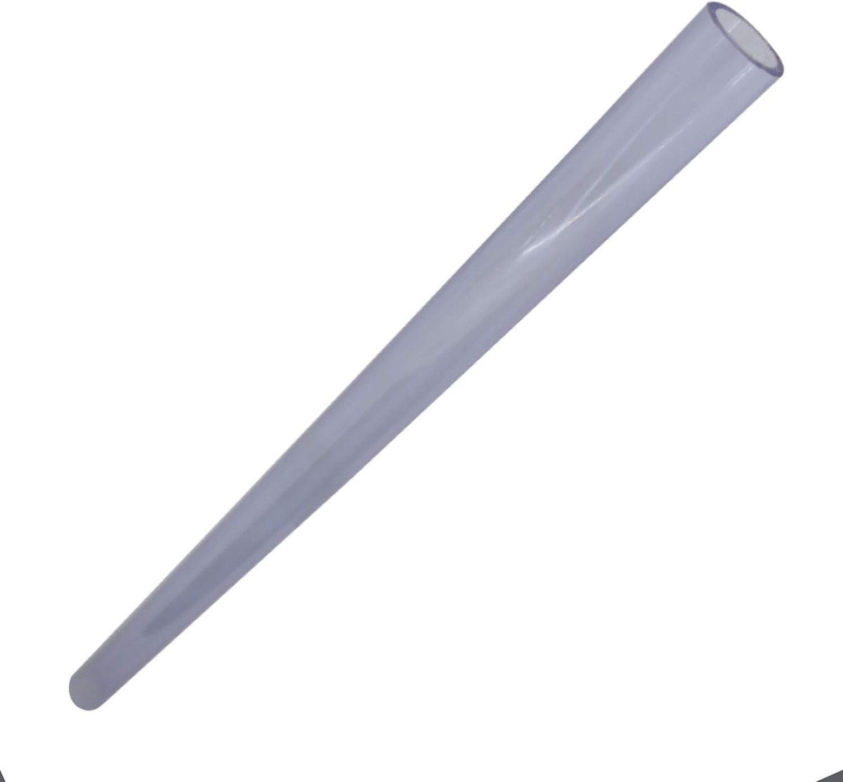 SnelShoppen - Transparante PVC buis 20 25 32 40 50 63 75 90 110mm Drukbuis voor Aquarium Vijver Hydroponics Zwembad Lengte 400mm