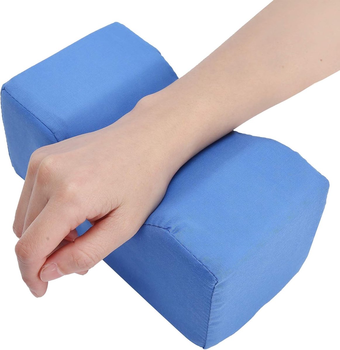 SnelShoppen - Ankle Cushion Tegen Doorligwonden Voor Ouderen en Bedlegerigen - Ondersteuningskussen Voor Enkel en Knie - Hoogwaardige Katoenen Rolkuss
