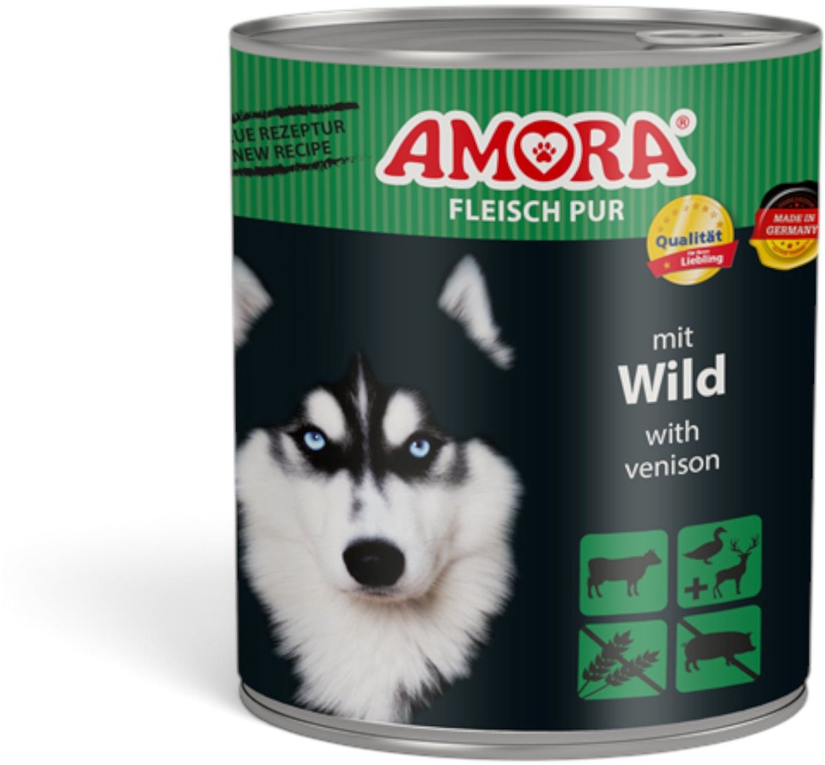 Amora AMORA Hond Pur 6x800g - Wild