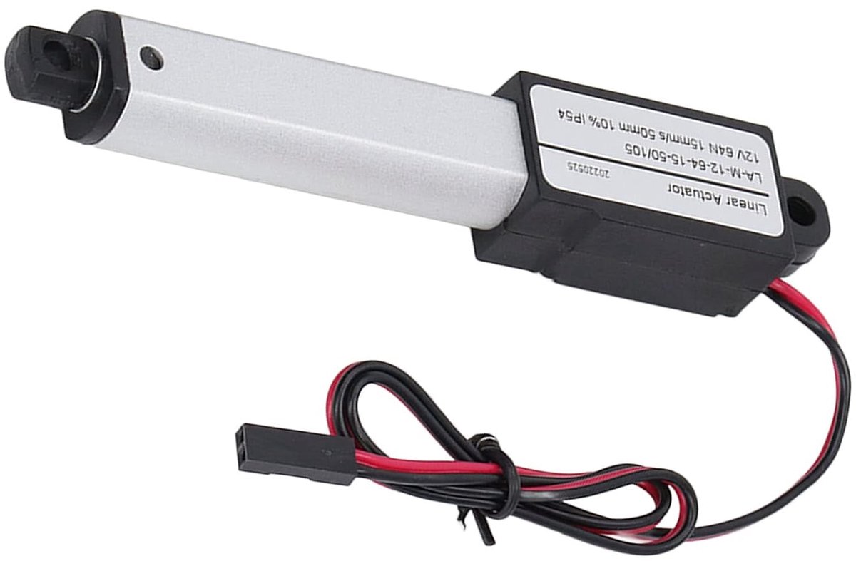 SnelShoppen - Elektrische Lineaire Actuator 12V 64N Waterdicht Overbelastingsbescherming Voor Iatrische Materiaal Transport Apparaten (50mm)