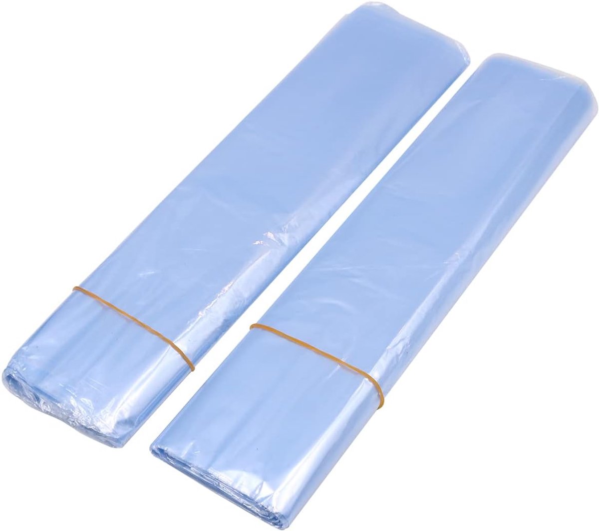 SnelShoppen - PVC Krimpfolie Verpakkingszakken 40 x 60 cm - Helder - Voor Schoenen, Zeep, Badbommen en Creatieve DIY Projecten - 25 Stuks
