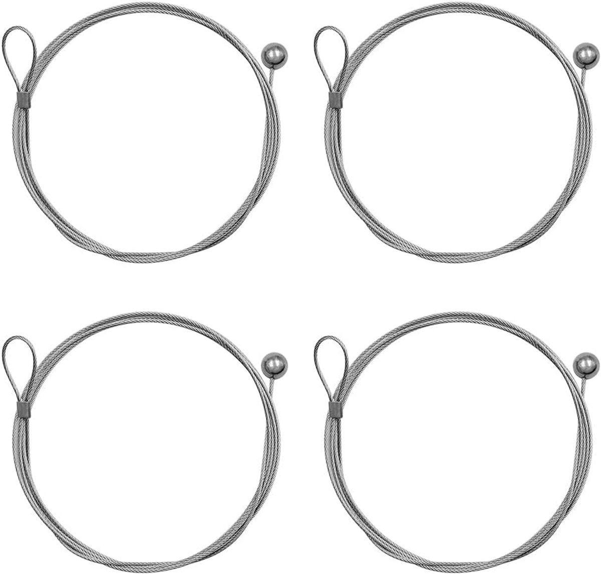 SnelShoppen - Foto Hangdraad Magnetische Kabel Hanger voor Foto's en Postkaarten - Staal en IJzer - Makkelijk te Bevestigen aan Wand - Perfect voor Ka